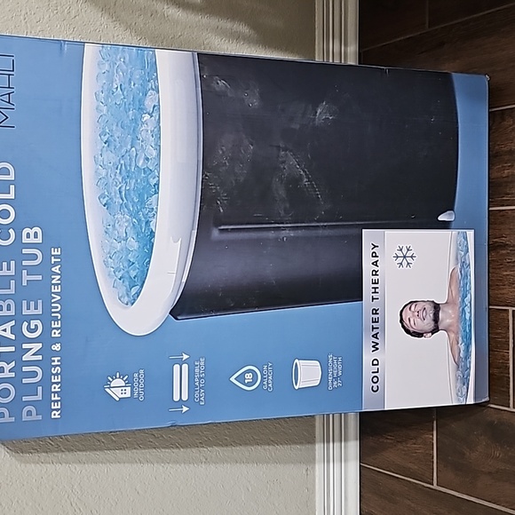 Mahli Portable Cold Plunge Tub.          "NEW Never Opened" - Picture 1 of 2